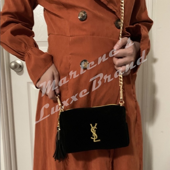 ✨SOLD✨ YSL Cosmetic MAKE UP bag Crossbody Bag 📣💥📢 - Picture 8 of 12